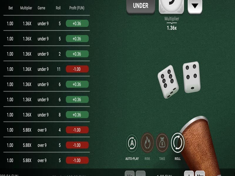 Dice application - Download app to play casino game online